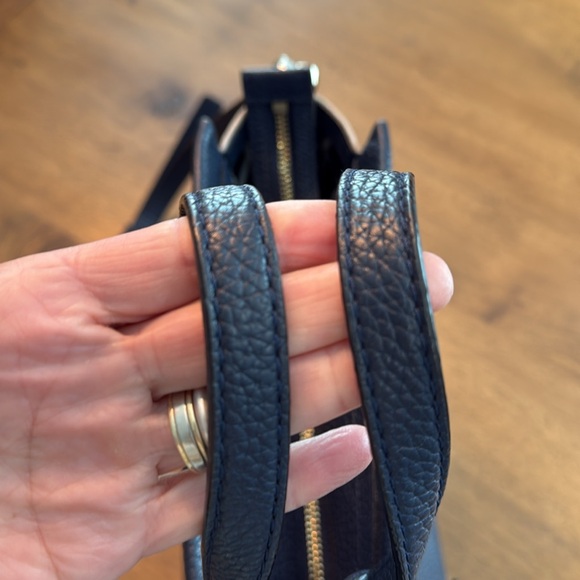 Kate Spade Navy and Cream Satchel - Picture 12 of 15